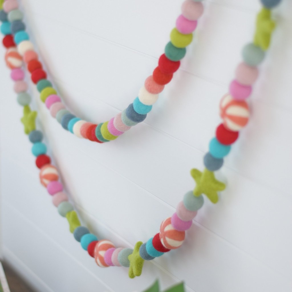 Vintage Felt Garlands - Tik Tak Design Co.
