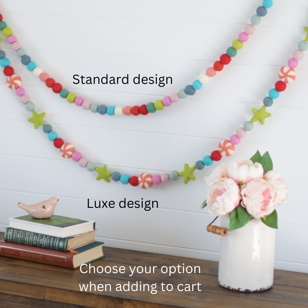 Vintage Felt Garlands - Tik Tak Design Co.