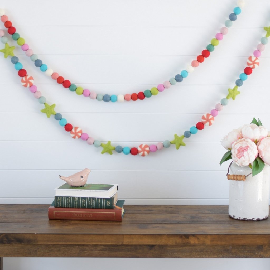 Vintage Felt Garlands - Tik Tak Design Co.