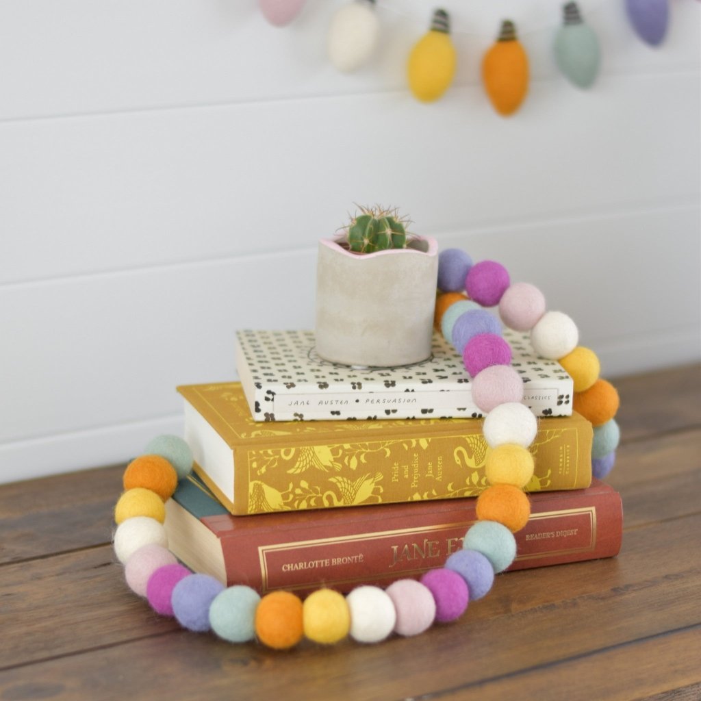 Wildflower Felt Garlands - Tik Tak Design Co.