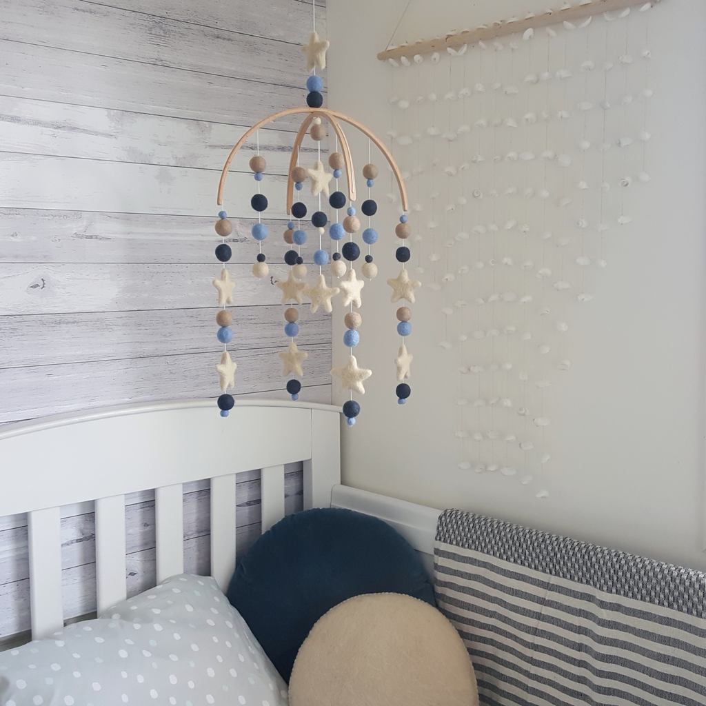 Ankara Baby Mobile - Tik Tak Design Co.