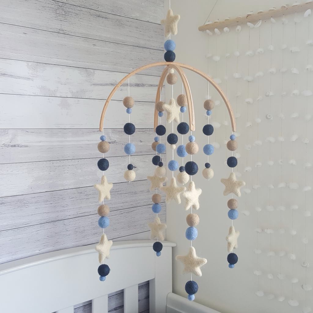 Ankara Baby Mobile - Tik Tak Design Co.