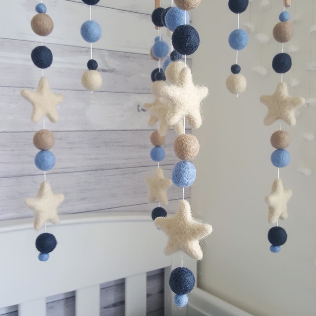 Ankara Baby Mobile - Tik Tak Design Co.