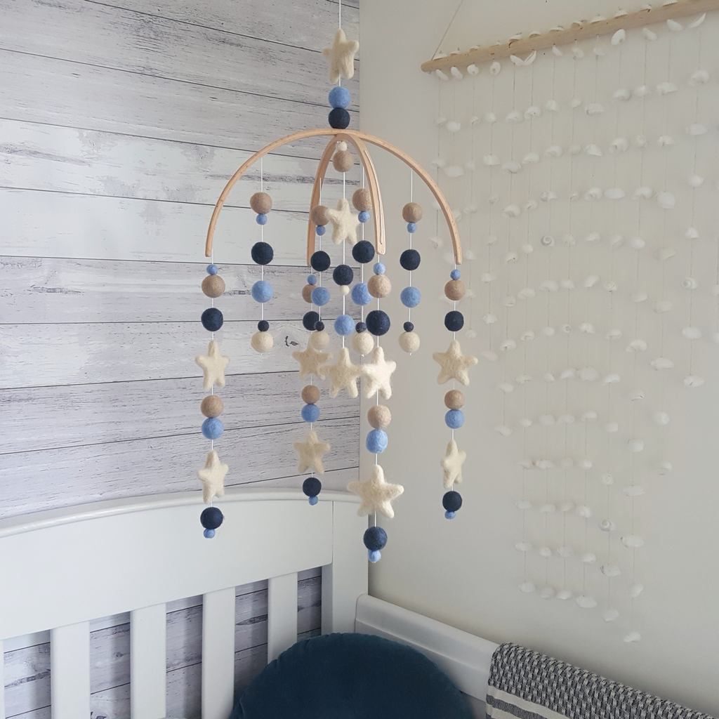 Ankara Baby Mobile - Tik Tak Design Co.