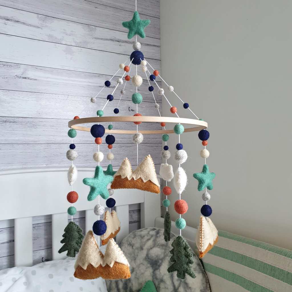 Autumn Forest Woodland Mobile - Tik Tak Design Co.