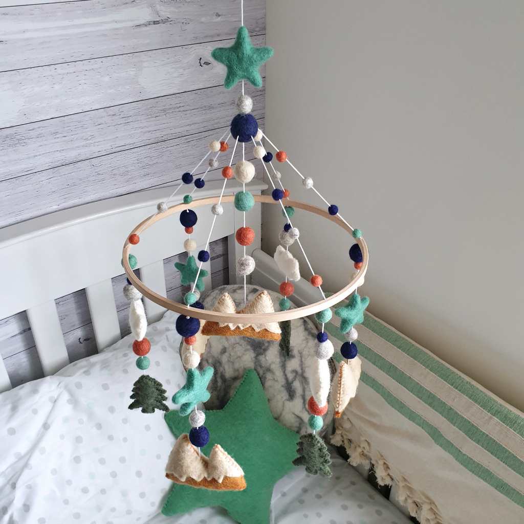 Autumn Forest Woodland Mobile - Tik Tak Design Co.