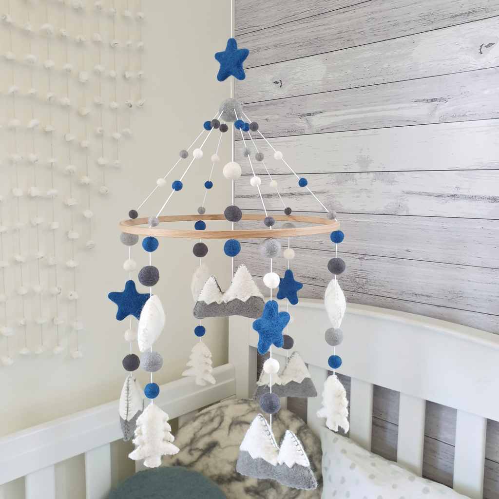 Base Camp Mountain Mobile - Tik Tak Design Co.