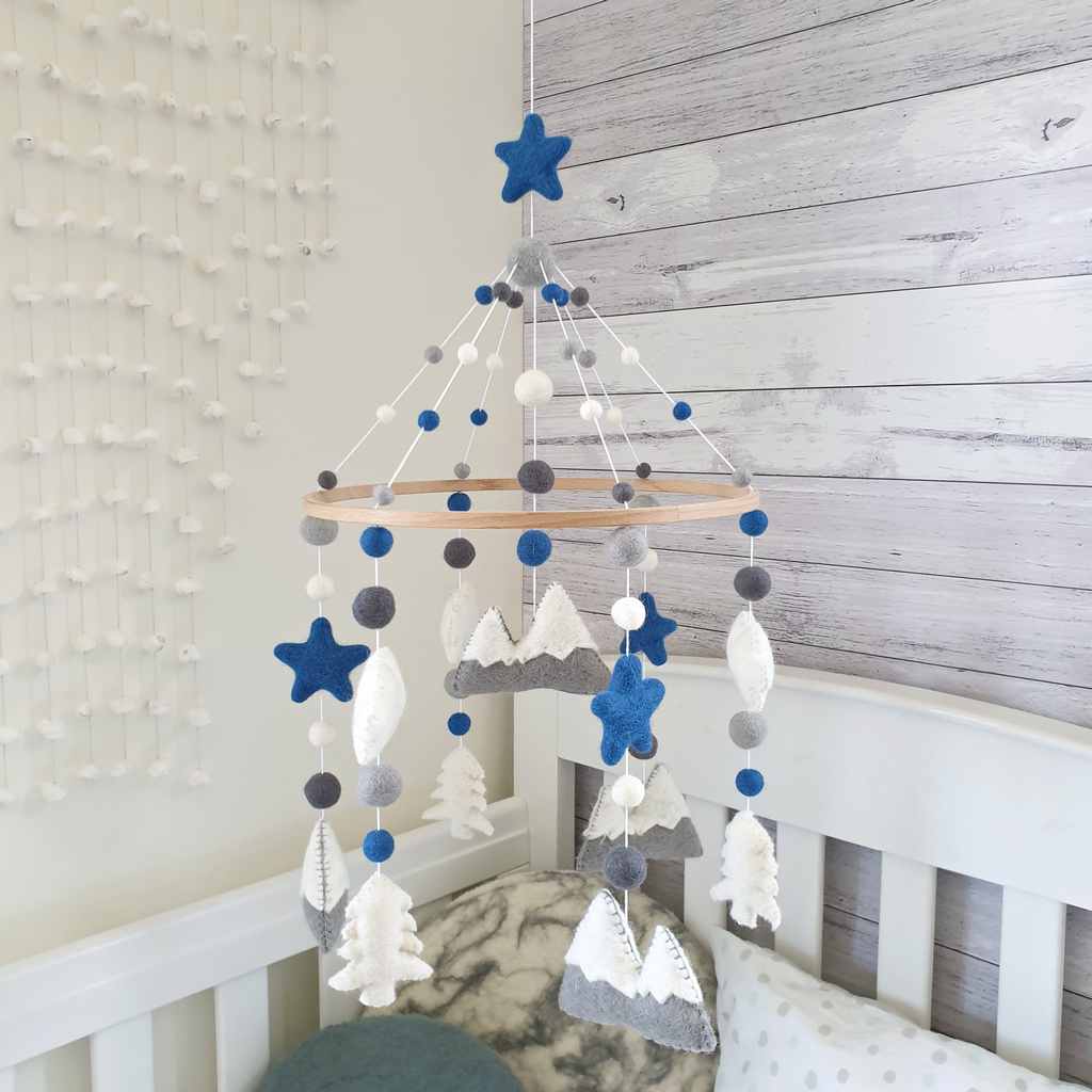 Base Camp Mountain Mobile - Tik Tak Design Co.