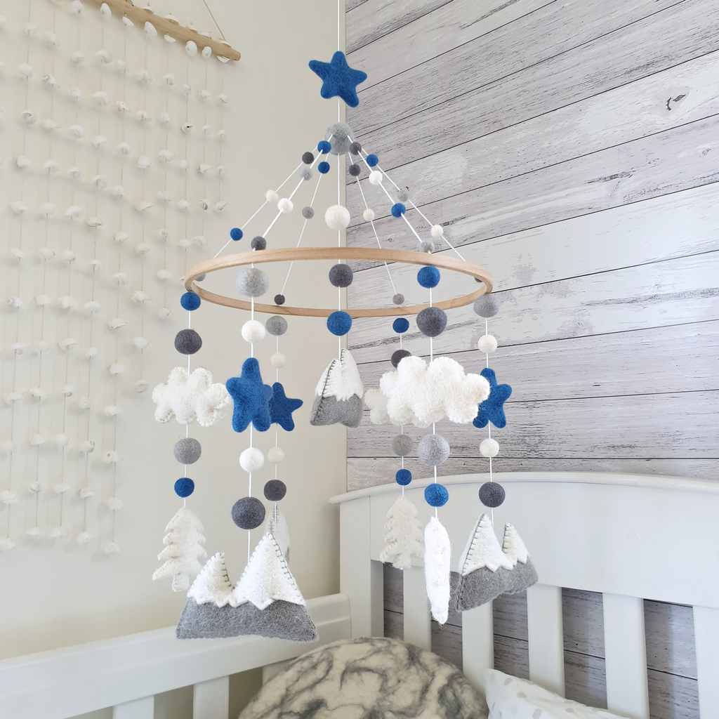 Base Camp Mountain Mobile - Tik Tak Design Co.