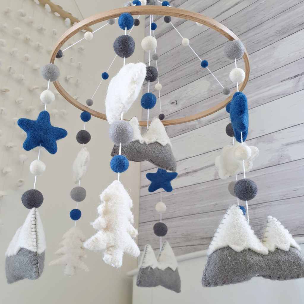 Base Camp Mountain Mobile - Tik Tak Design Co.