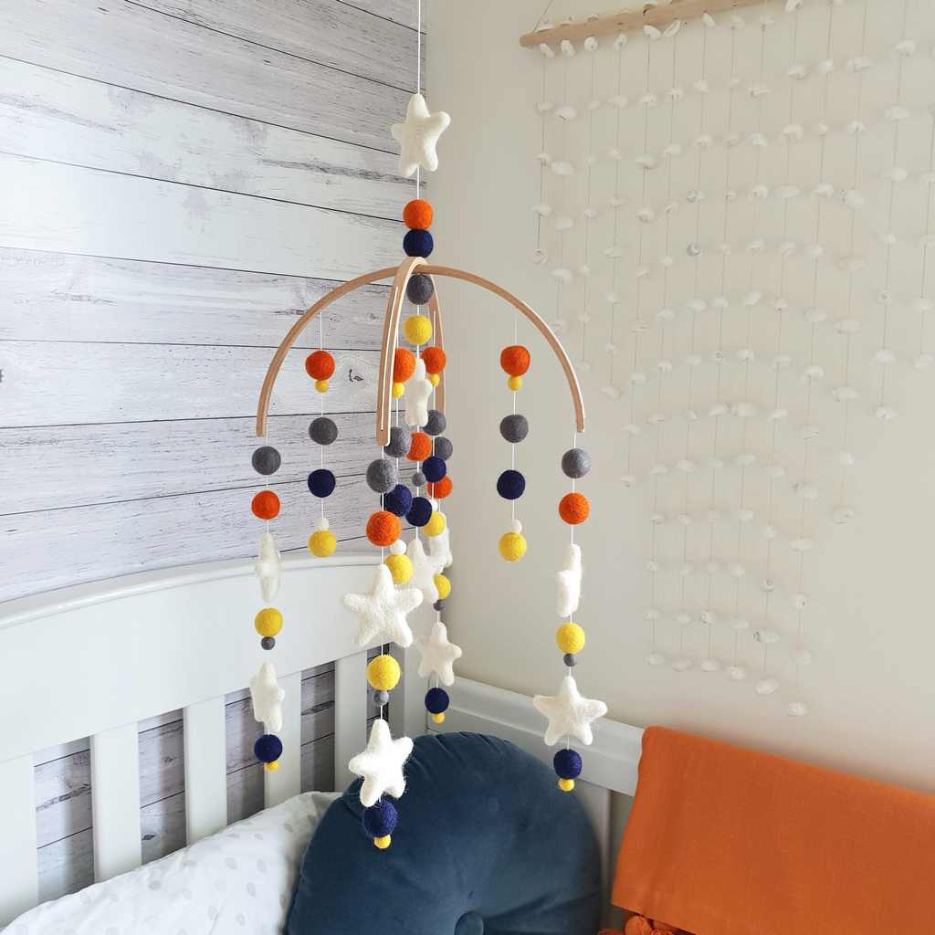 Bright Lights Baby Mobile - Tik Tak Design Co.