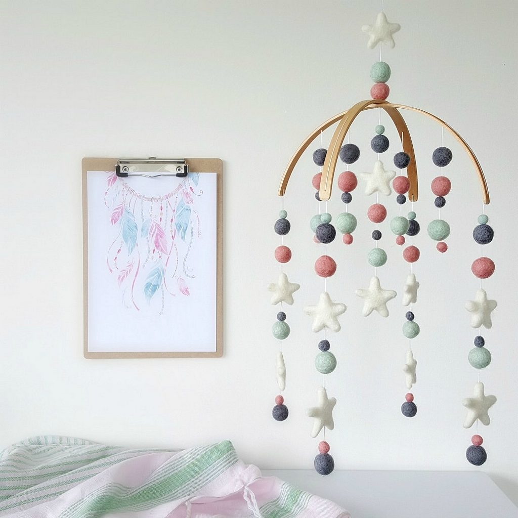 Carnival Baby Mobile - Tik Tak Design Co.