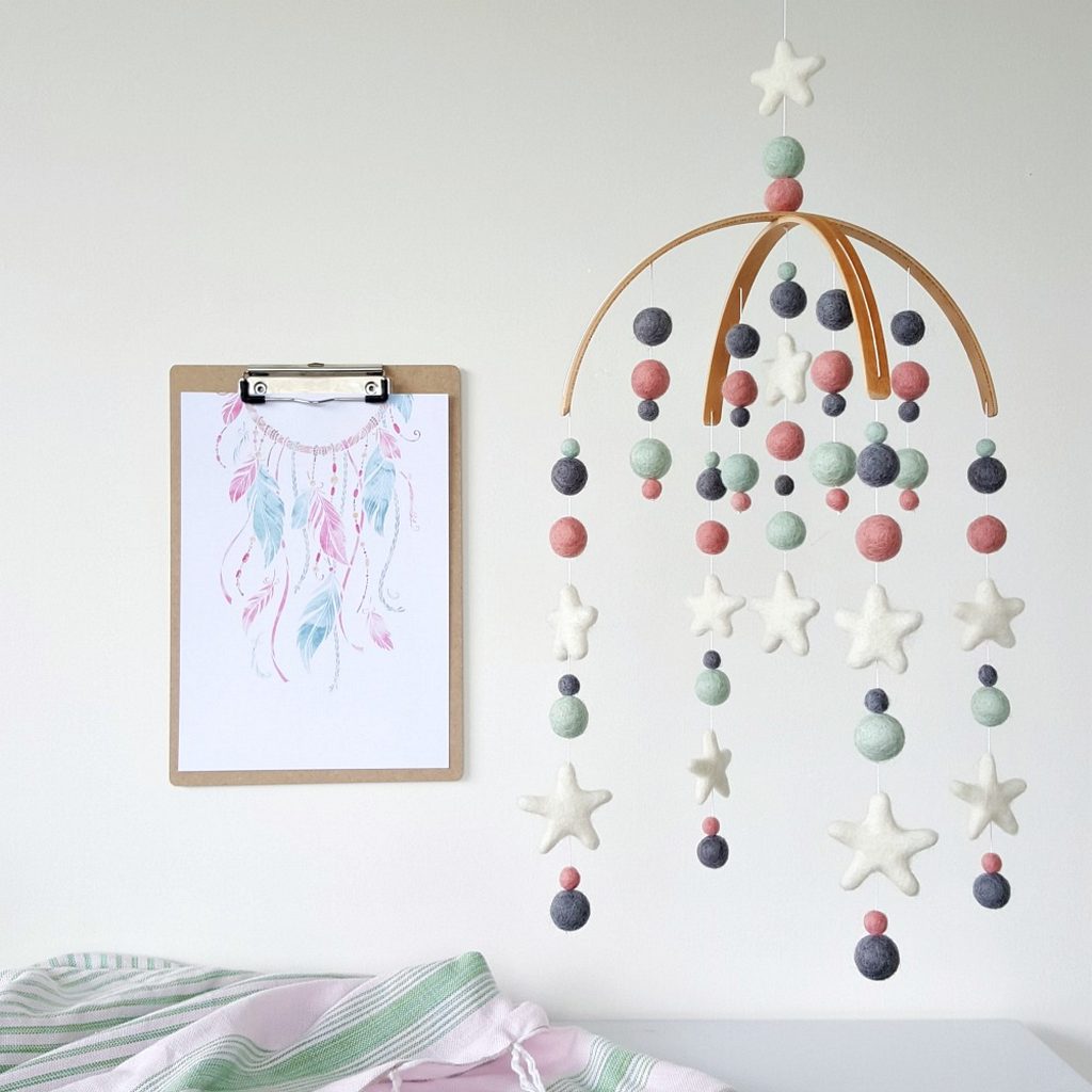 Carnival Baby Mobile - Tik Tak Design Co.