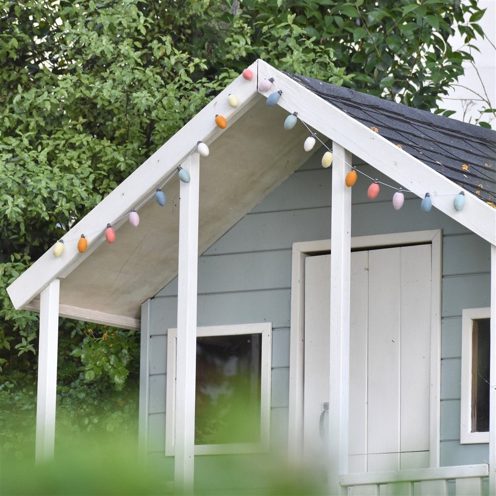 Christmas Lights Garland Pastel - Tik Tak Design Co.