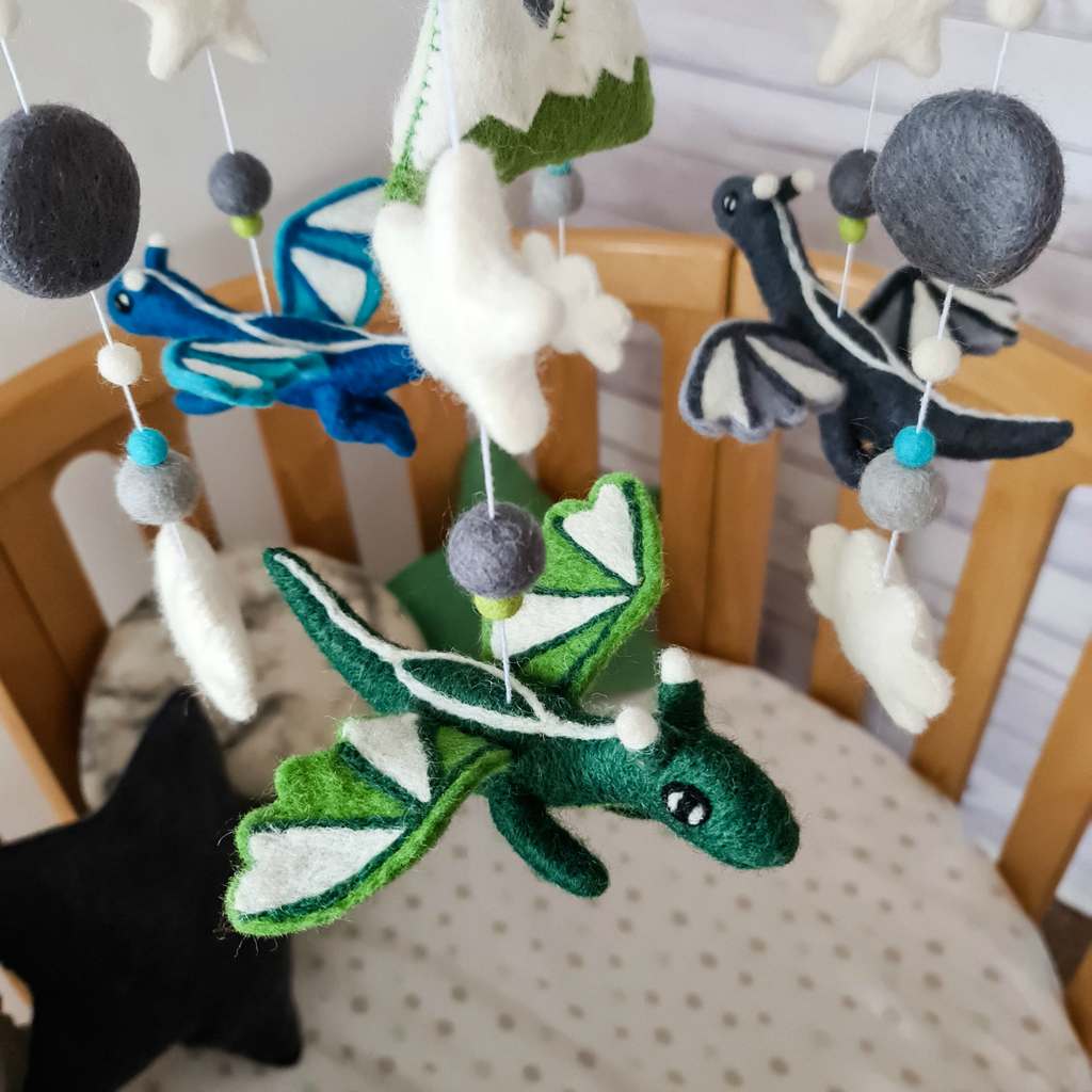 Dragons Animal Mobile - Tik Tak Design Co.
