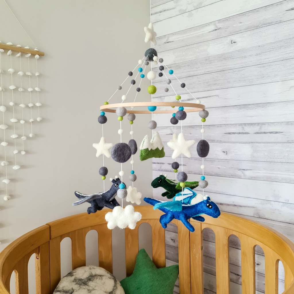 Dragons Animal Mobile - Tik Tak Design Co.