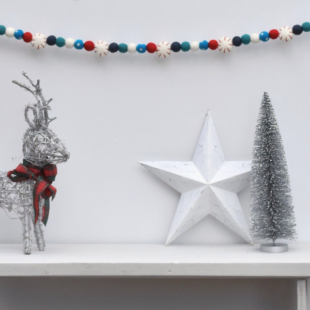 Drummer Boy Christmas Garland - Luxe Edition - Tik Tak Design Co.