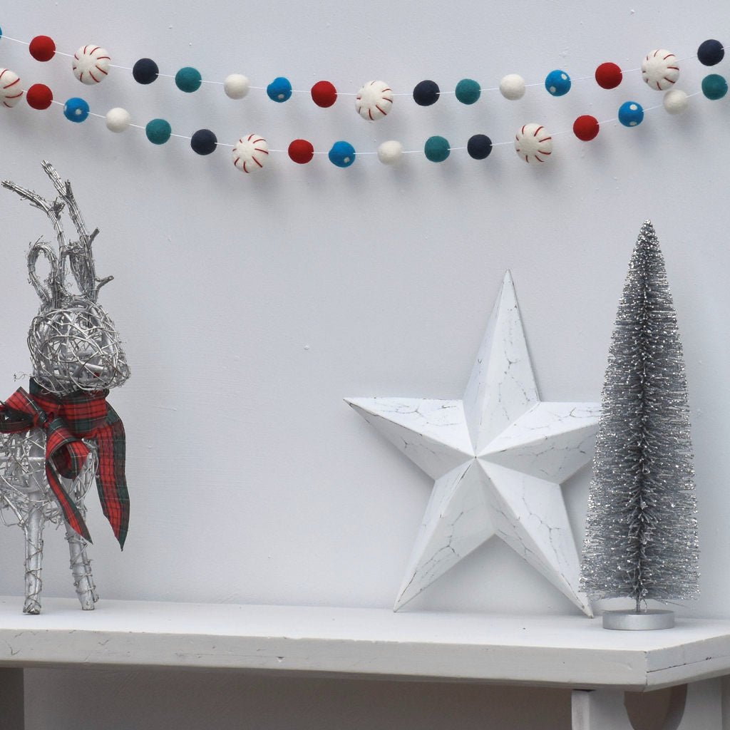 Drummer Boy Christmas Garland - Luxe Edition - Tik Tak Design Co.