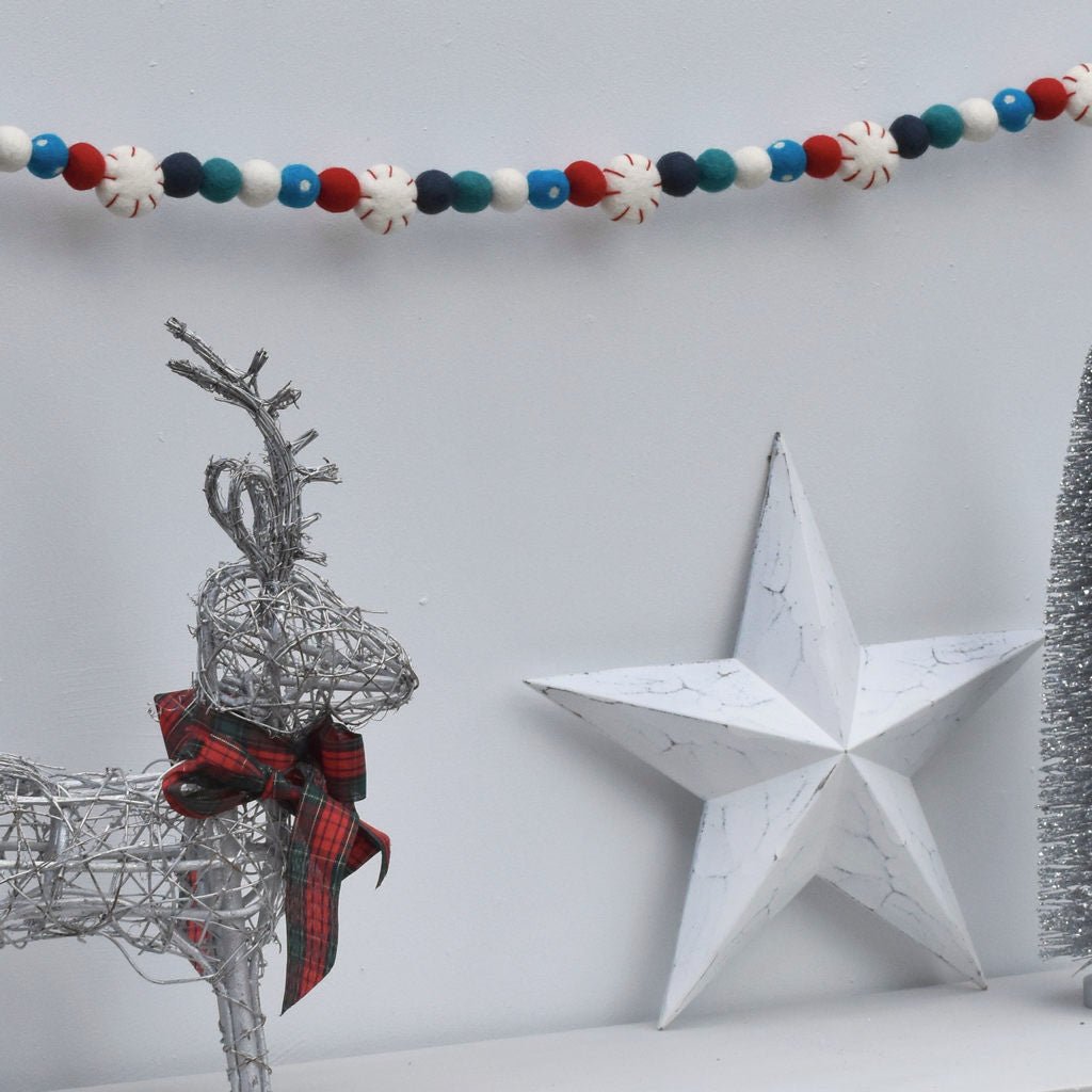 Drummer Boy Christmas Garland - Luxe Edition - Tik Tak Design Co.