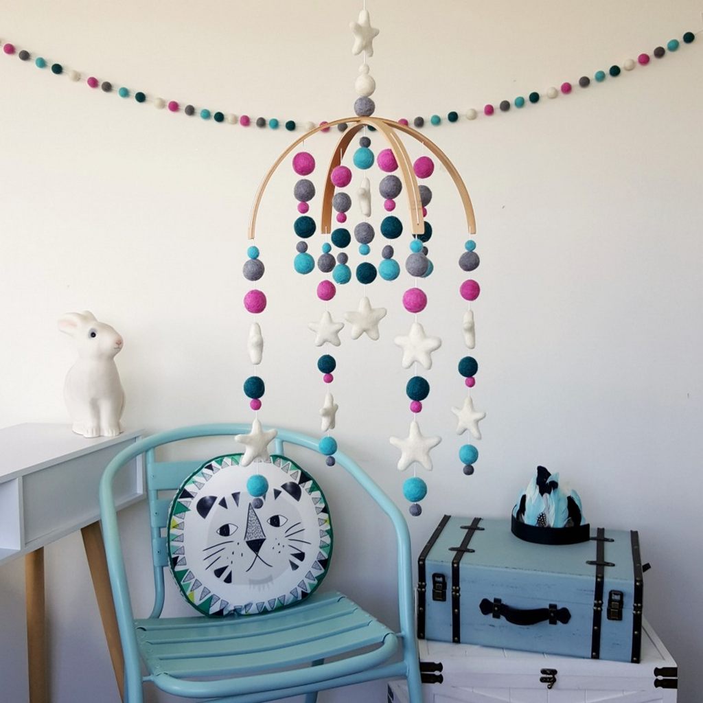 Fairy Garden Baby Mobile - Tik Tak Design Co.