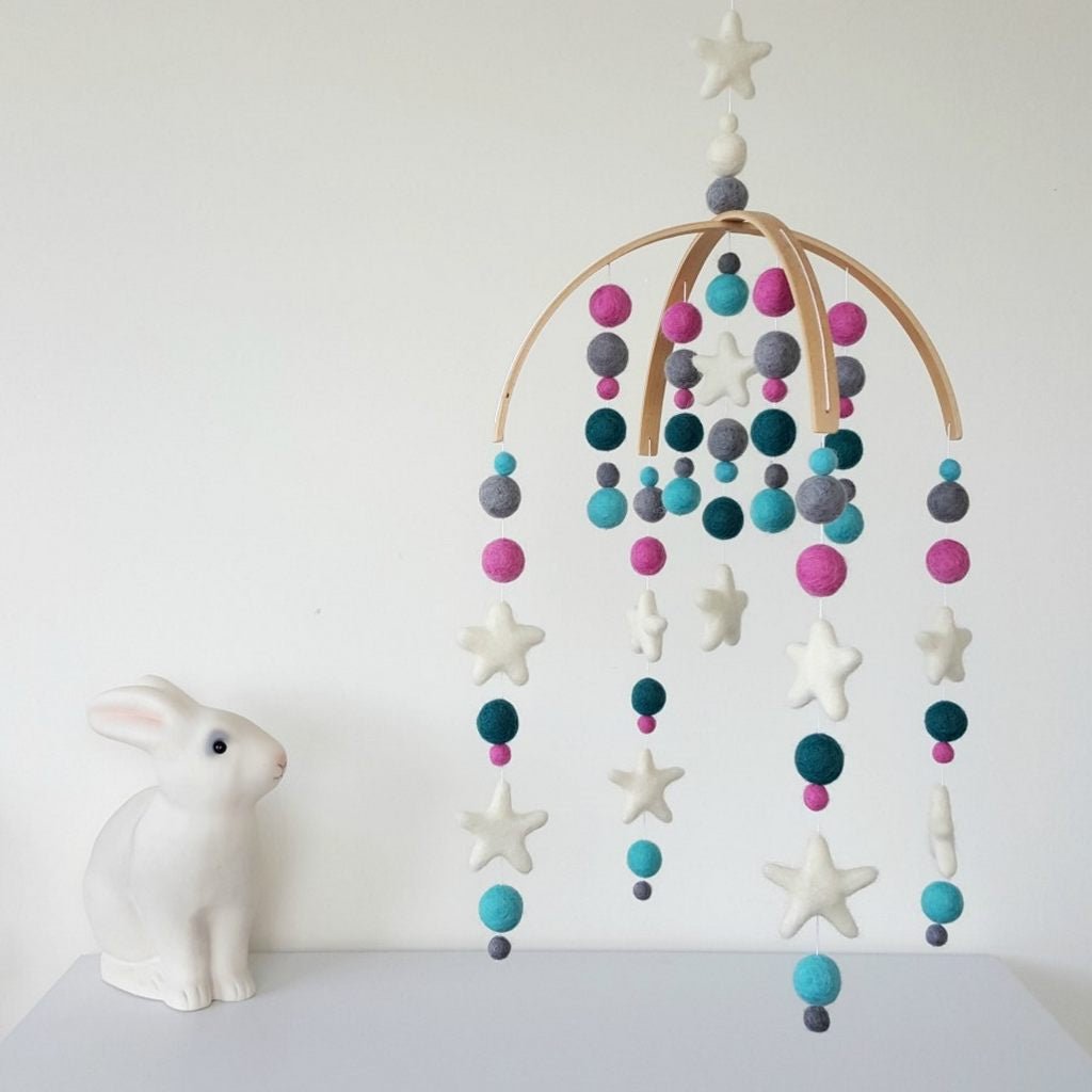Fairy Garden Baby Mobile - Tik Tak Design Co.
