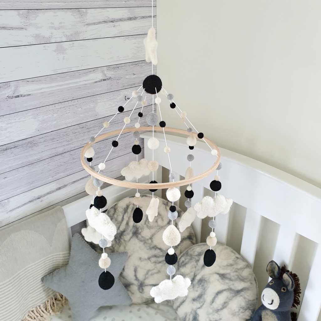 Farmhouse Cloud Mobile - Tik Tak Design Co.