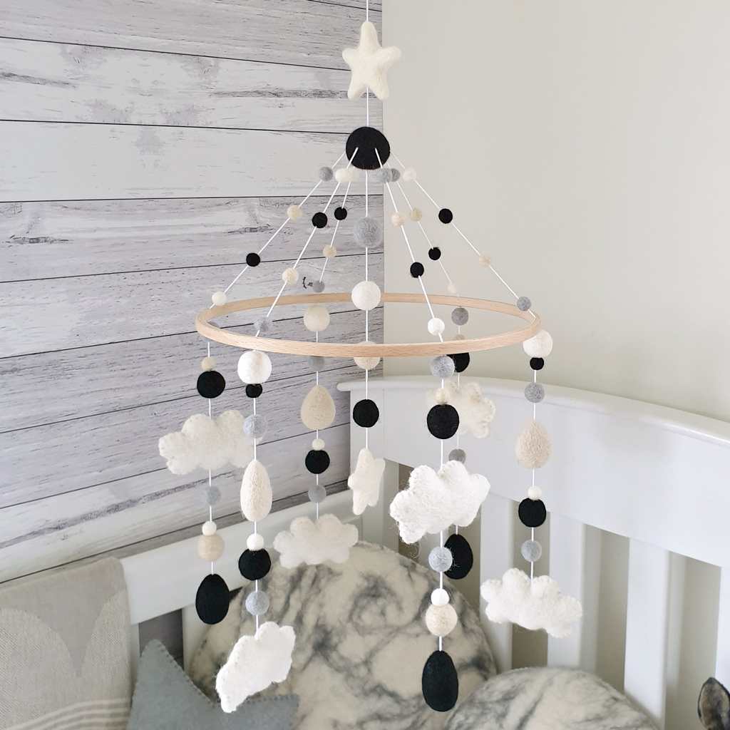 Farmhouse Cloud Mobile - Tik Tak Design Co.
