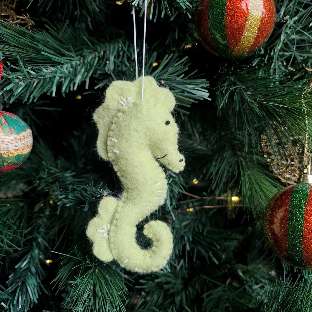 Felt Seahorse - Tik Tak Design Co.