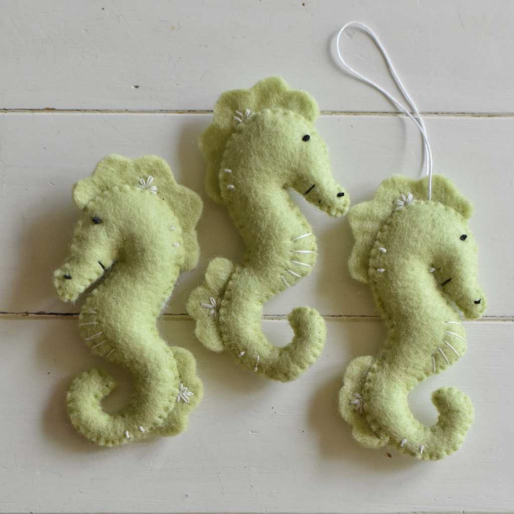 Felt Seahorse - Tik Tak Design Co.