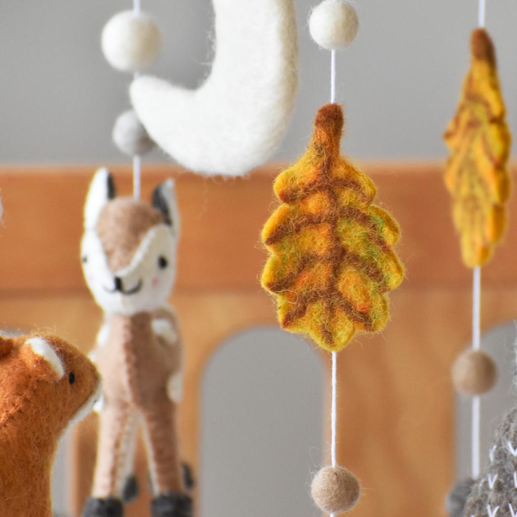 Forest Friends Baby Mobile - Tik Tak Design Co.