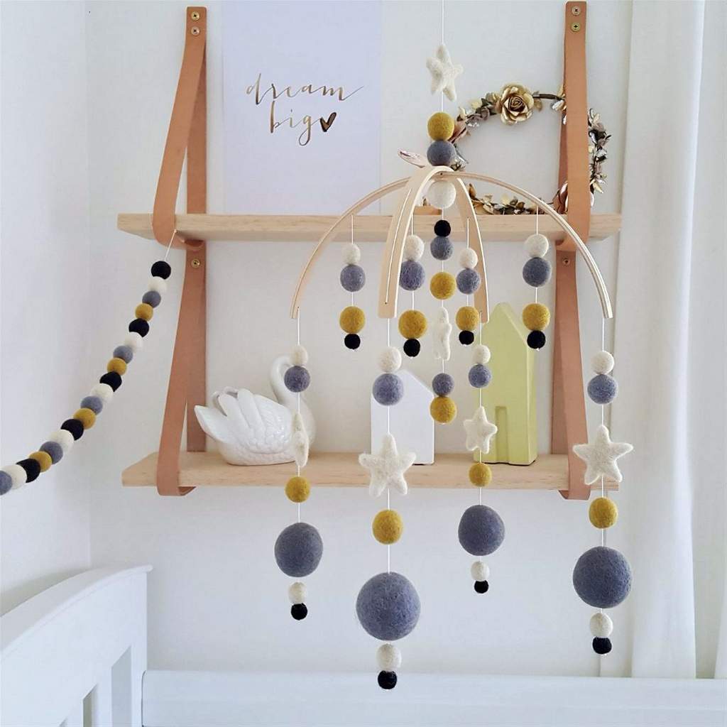 Gold Dust Baby Mobile - Tik Tak Design Co.