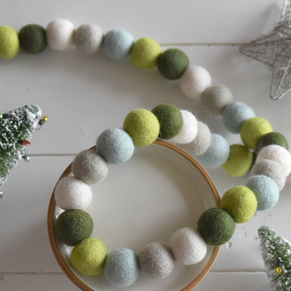 Happy Holidays Christmas Garland - Tik Tak Design Co.