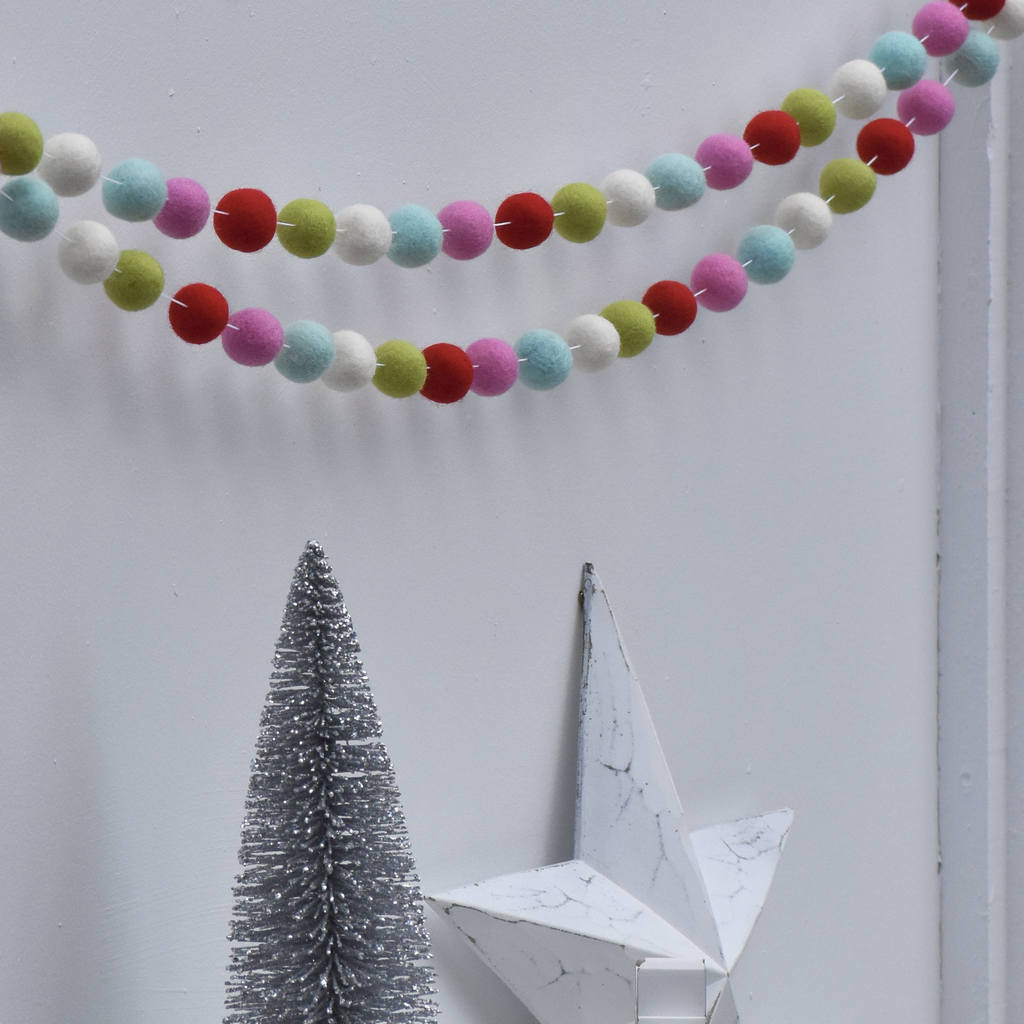 Holiday Cheer Christmas Garland - Tik Tak Design Co.