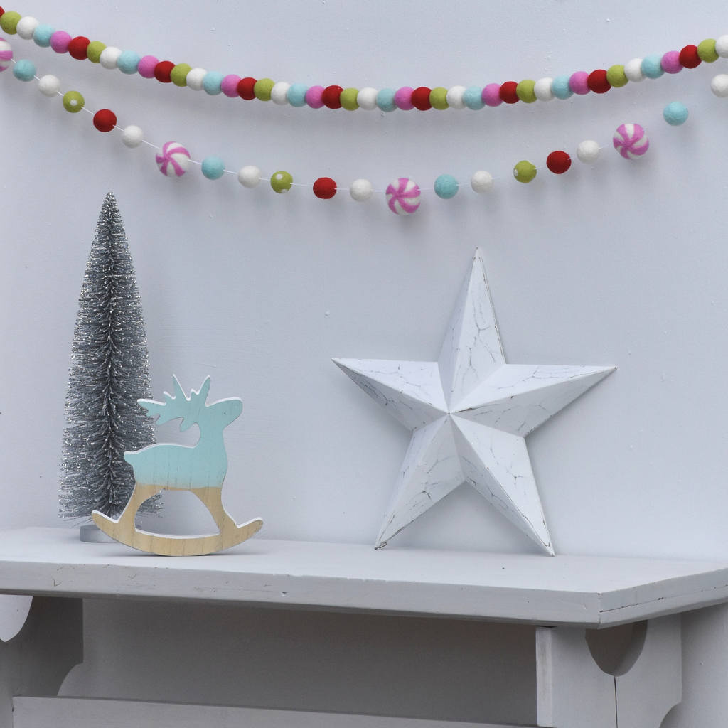 Holiday Cheer Christmas Garland - Tik Tak Design Co.