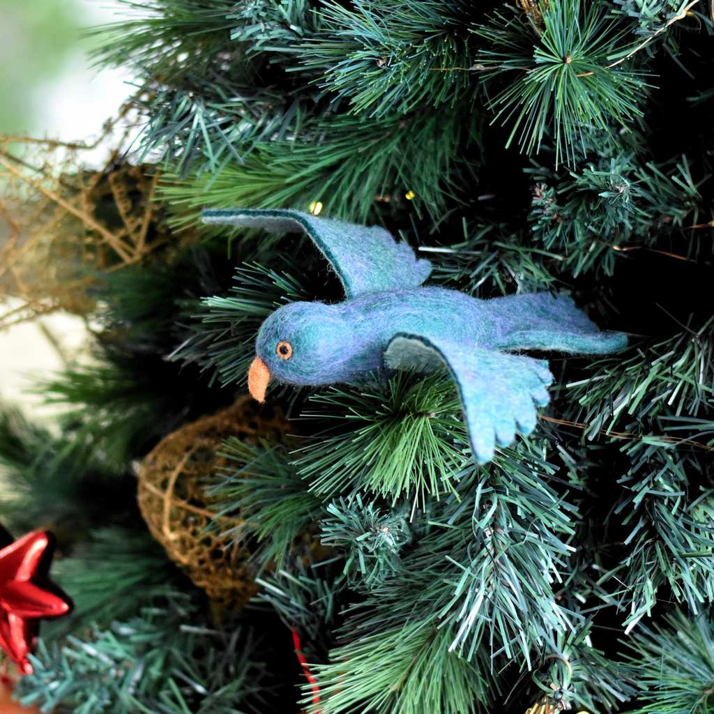 Kererū NZ Native Bird - Hand Felted - Tik Tak Design Co.