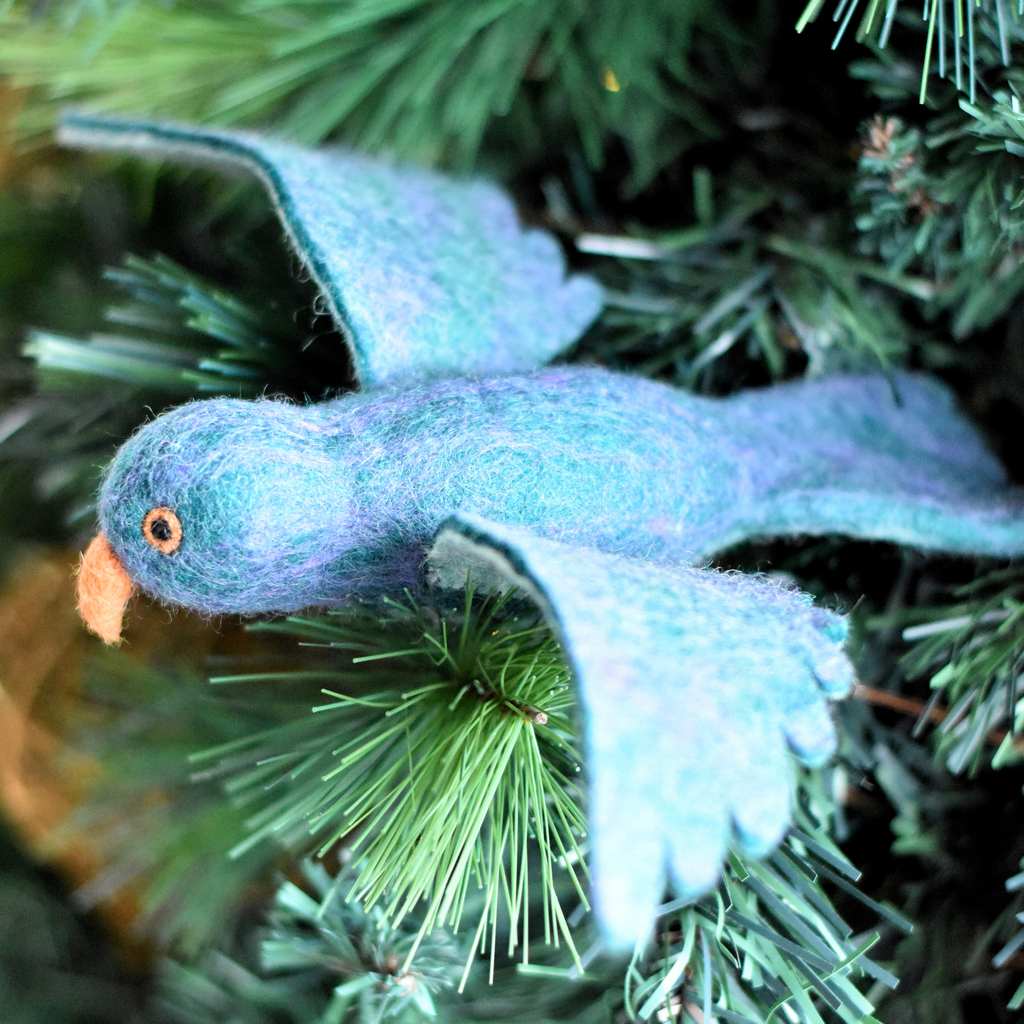 Kererū NZ Native Bird - Hand Felted - Tik Tak Design Co.