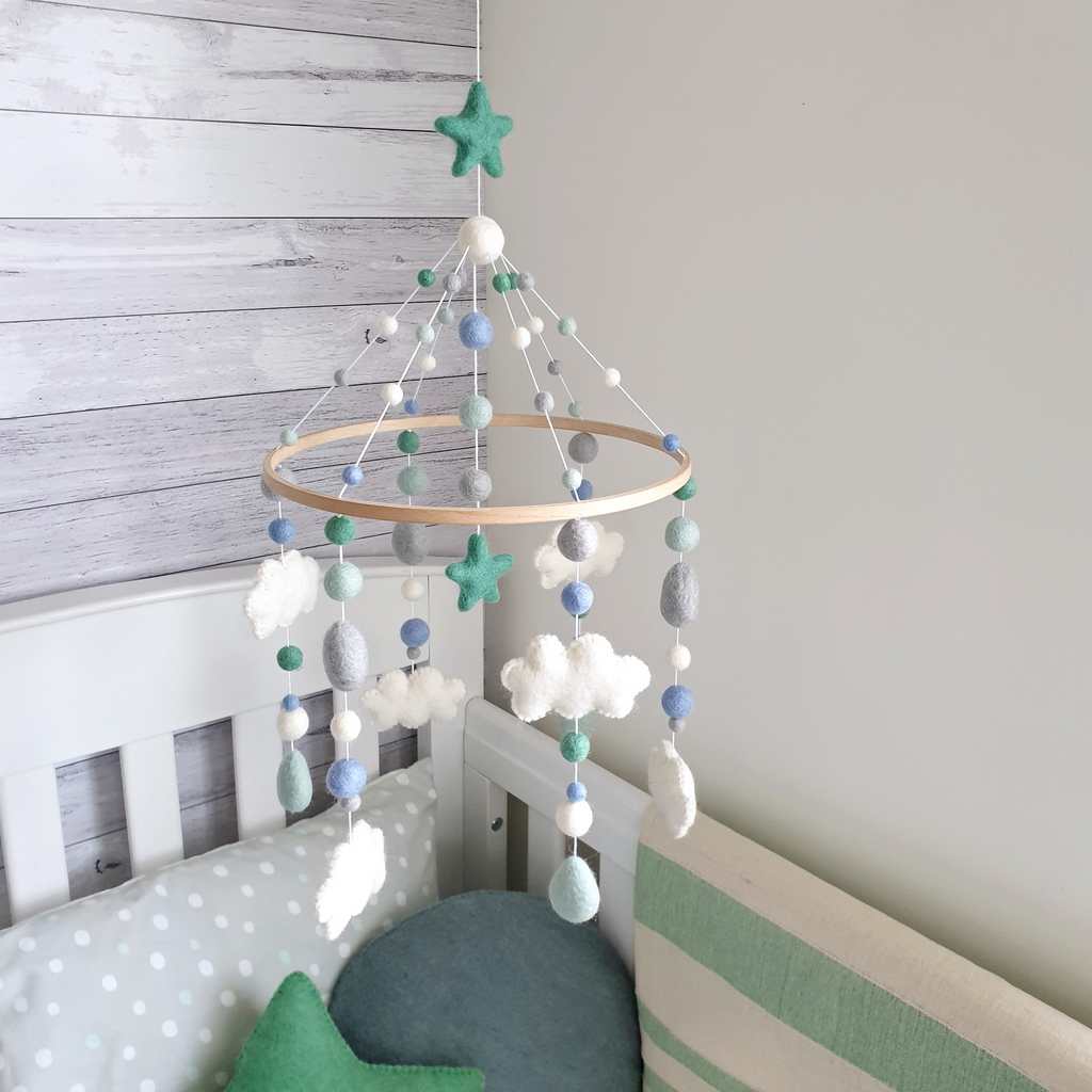 Misty Cloud Mobile - Tik Tak Design Co.