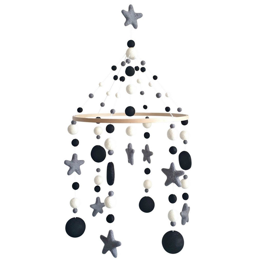 Monochrome Contemporary Mobile - Tik Tak Design Co.