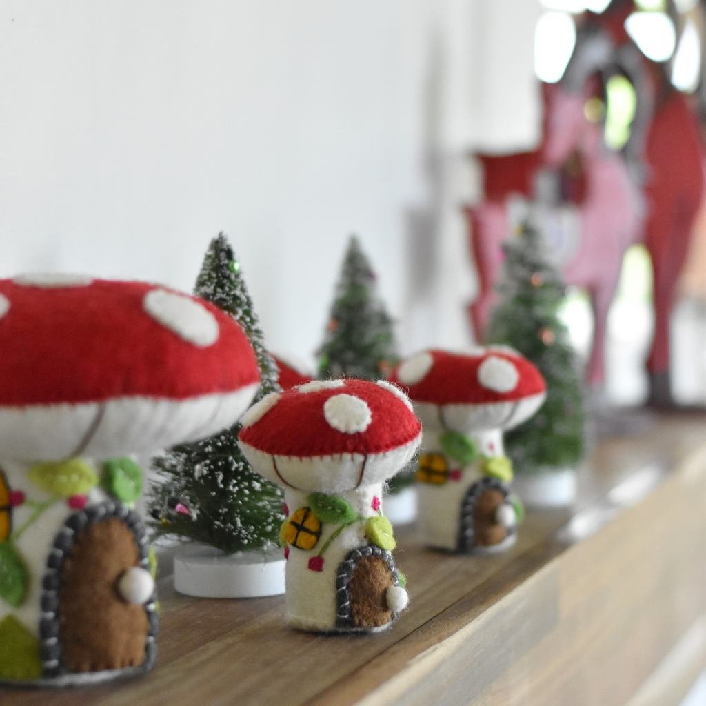 Mushroom Home - Small - Tik Tak Design Co.