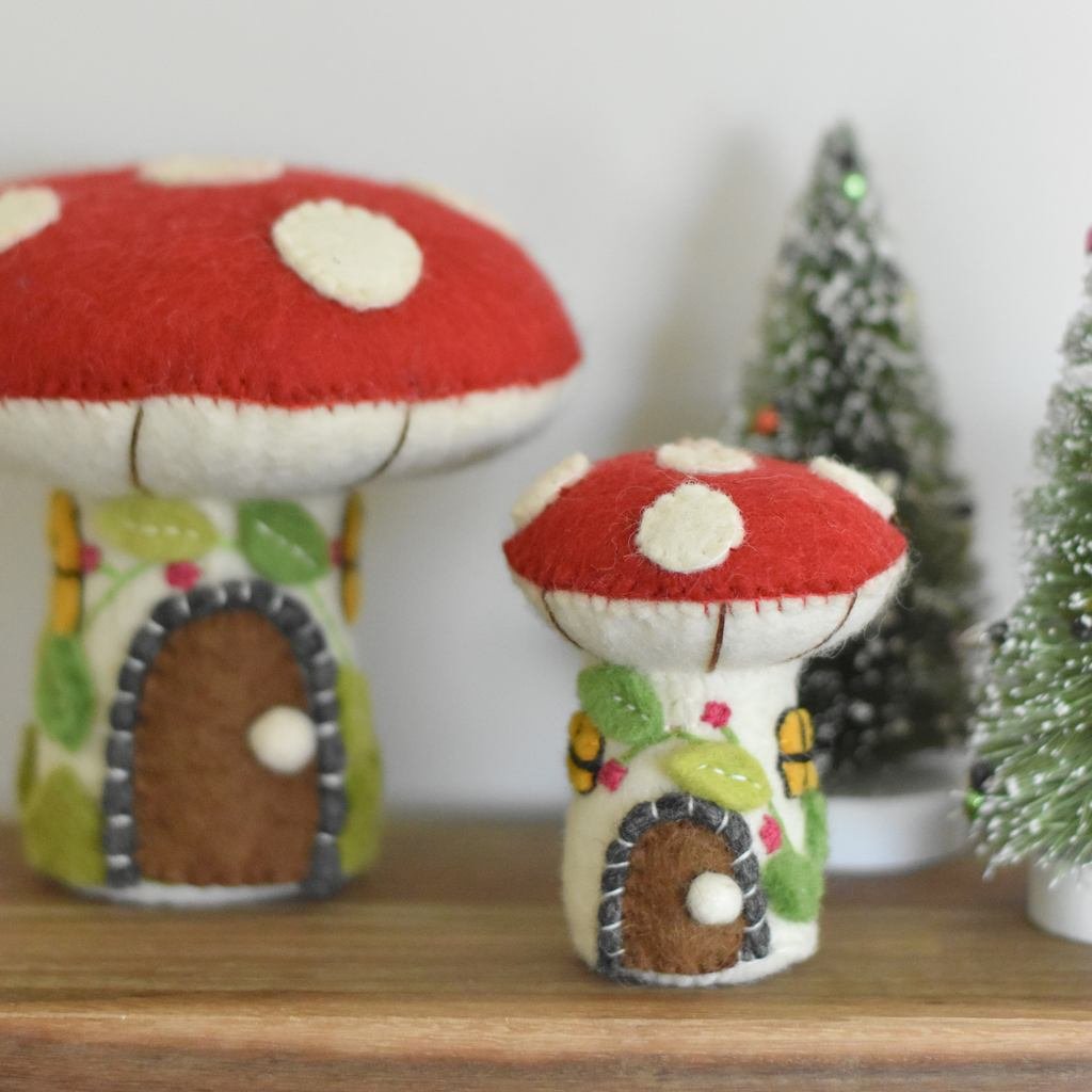 Mushroom Home - Small - Tik Tak Design Co.
