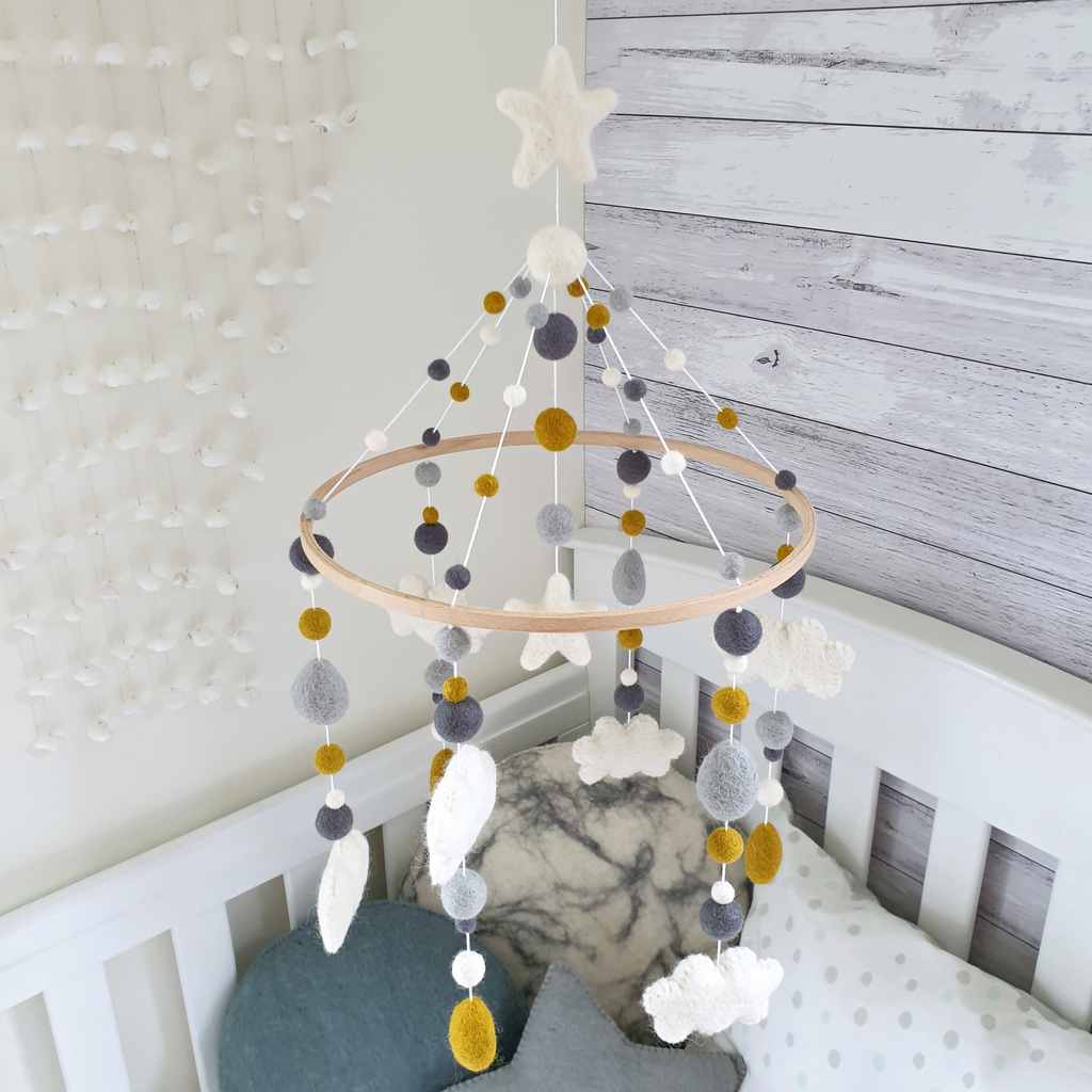 Nevada Cloud &amp; Raindrop Mobile - Tik Tak Design Co.