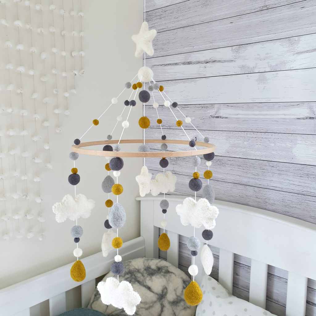 Nevada Cloud &amp; Raindrop Mobile - Tik Tak Design Co.