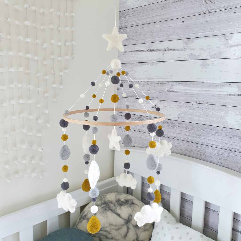 Nevada Cloud &amp; Raindrop Mobile - Tik Tak Design Co.