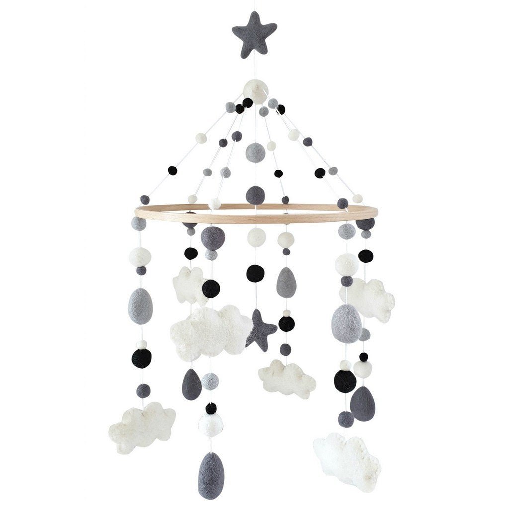 Night Sky Cloud Mobile - Tik Tak Design Co.