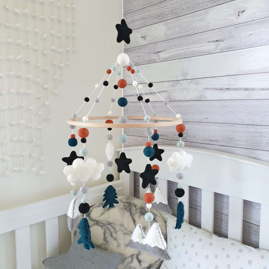 Rustic Woodland Mobile - Tik Tak Design Co.