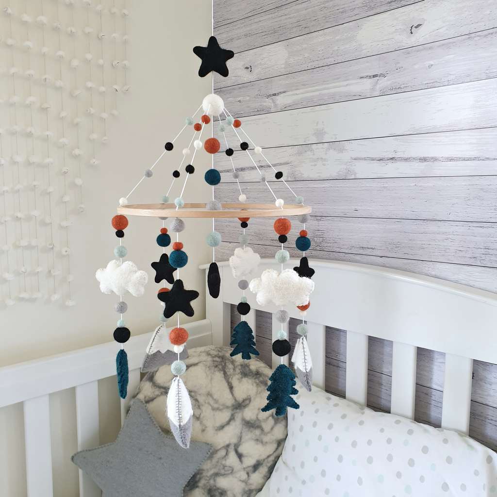 Rustic Woodland Mobile - Tik Tak Design Co.