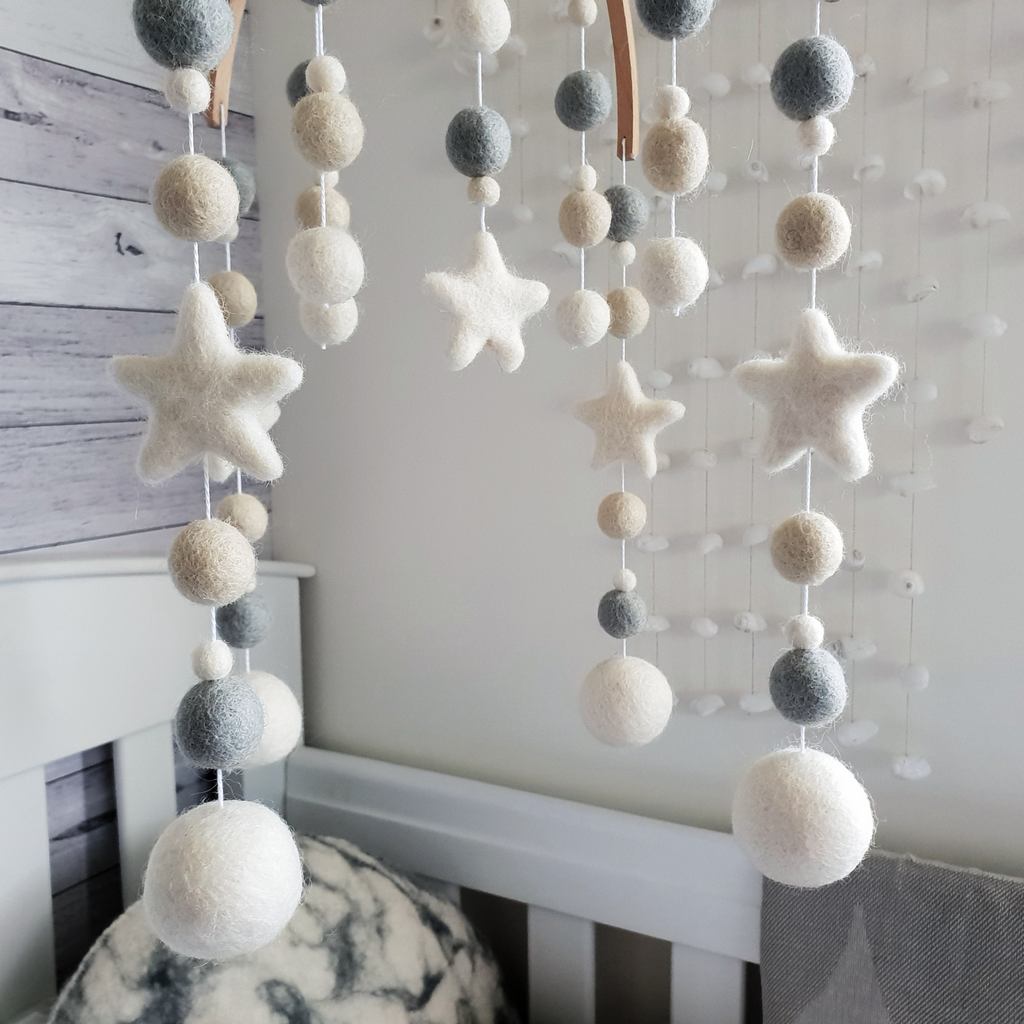 Sandstone Baby Mobile - Tik Tak Design Co.