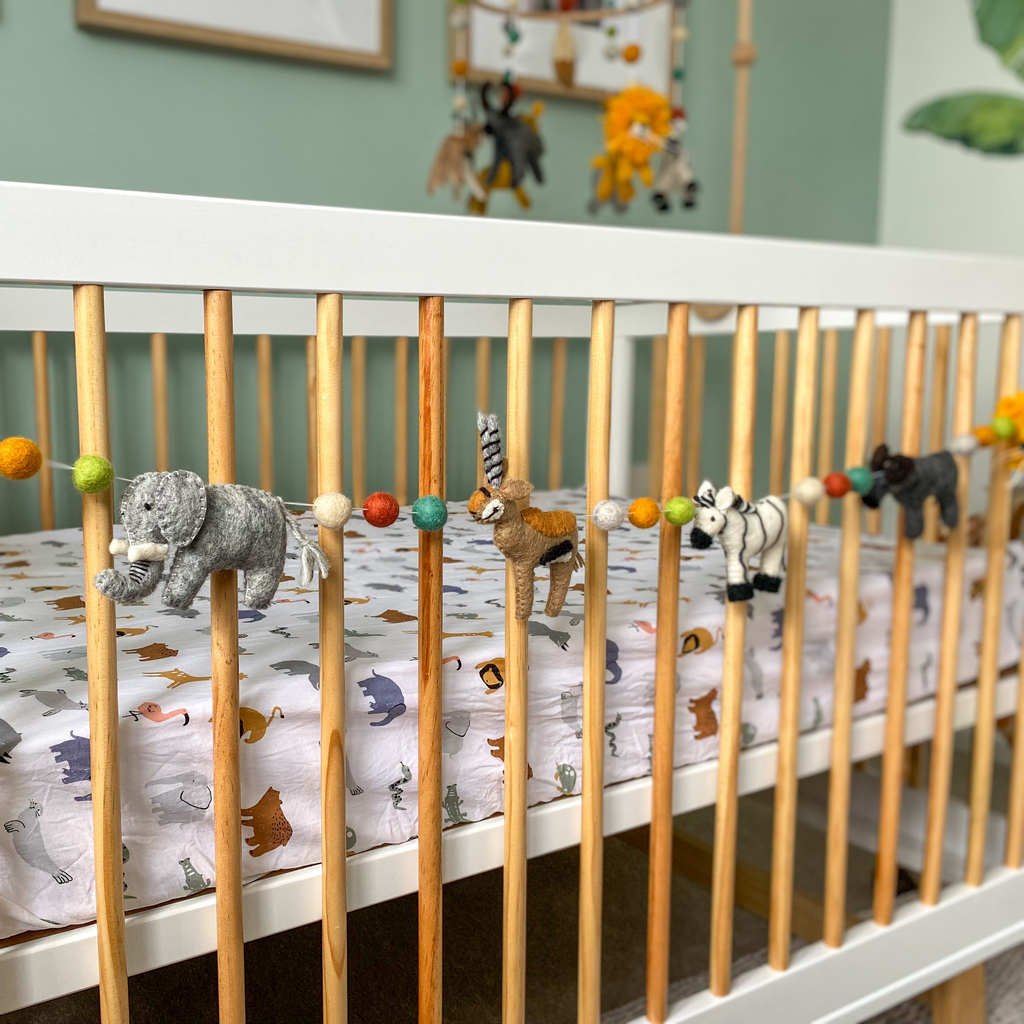 Savanna Animal Garland - Tik Tak Design Co.