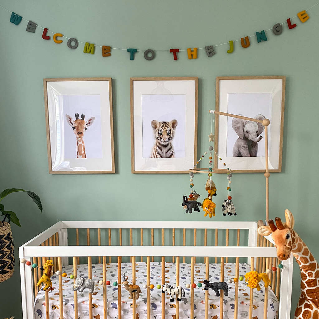 Savanna Animal Garland - Tik Tak Design Co.