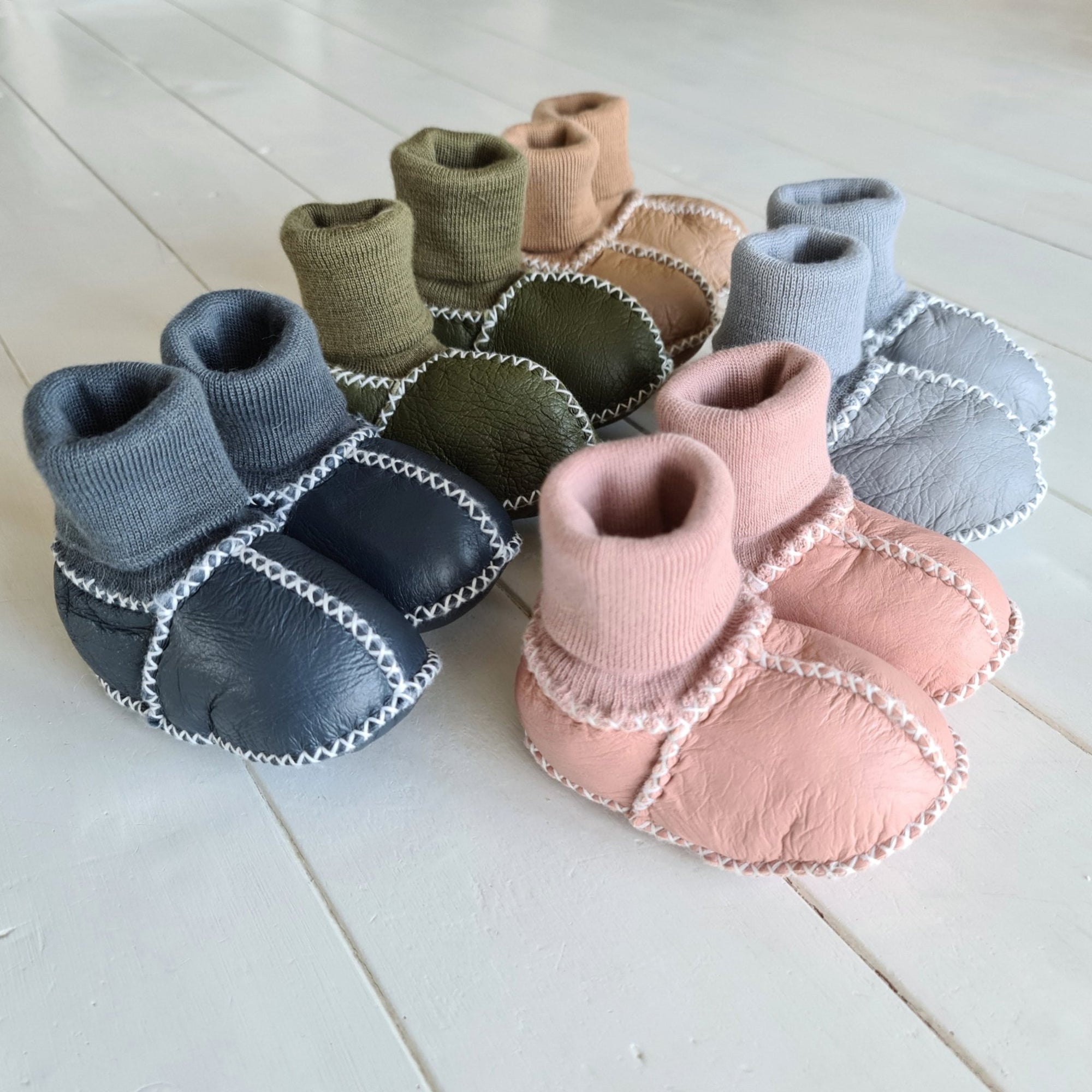 Sheepskin Booties SALE - Tik Tak Design Co.